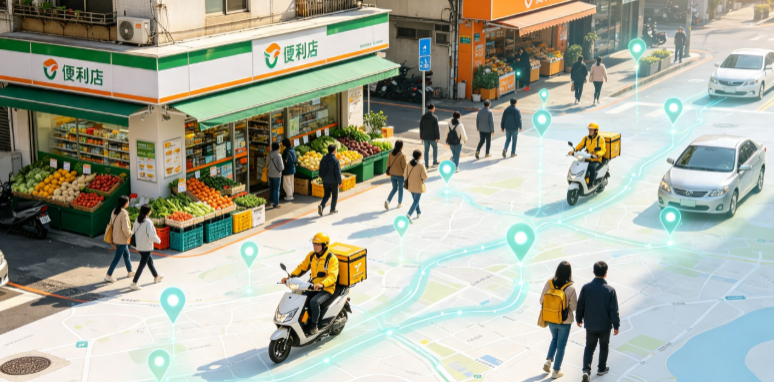 邛崃市渗透衣食住行，GEO 地理空间技术重塑大众日常消费服务场景