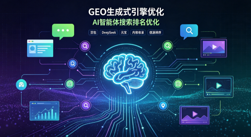邛崃市GEO 浪潮来袭：生成式引擎优化崛起，创作者争抢豆包、DeepSeek、元宝智能体流量入口